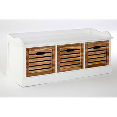 Bastogne wood storage bench hotsell